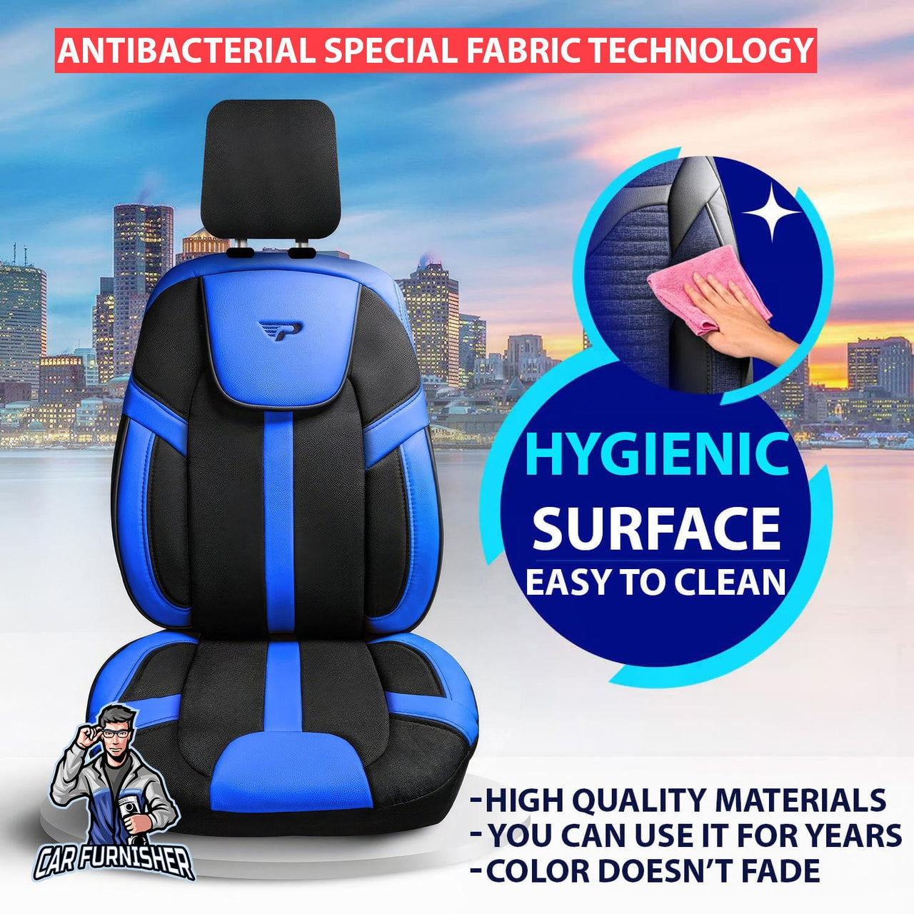 Skoda Fabia Seat Covers Cappadocia Design