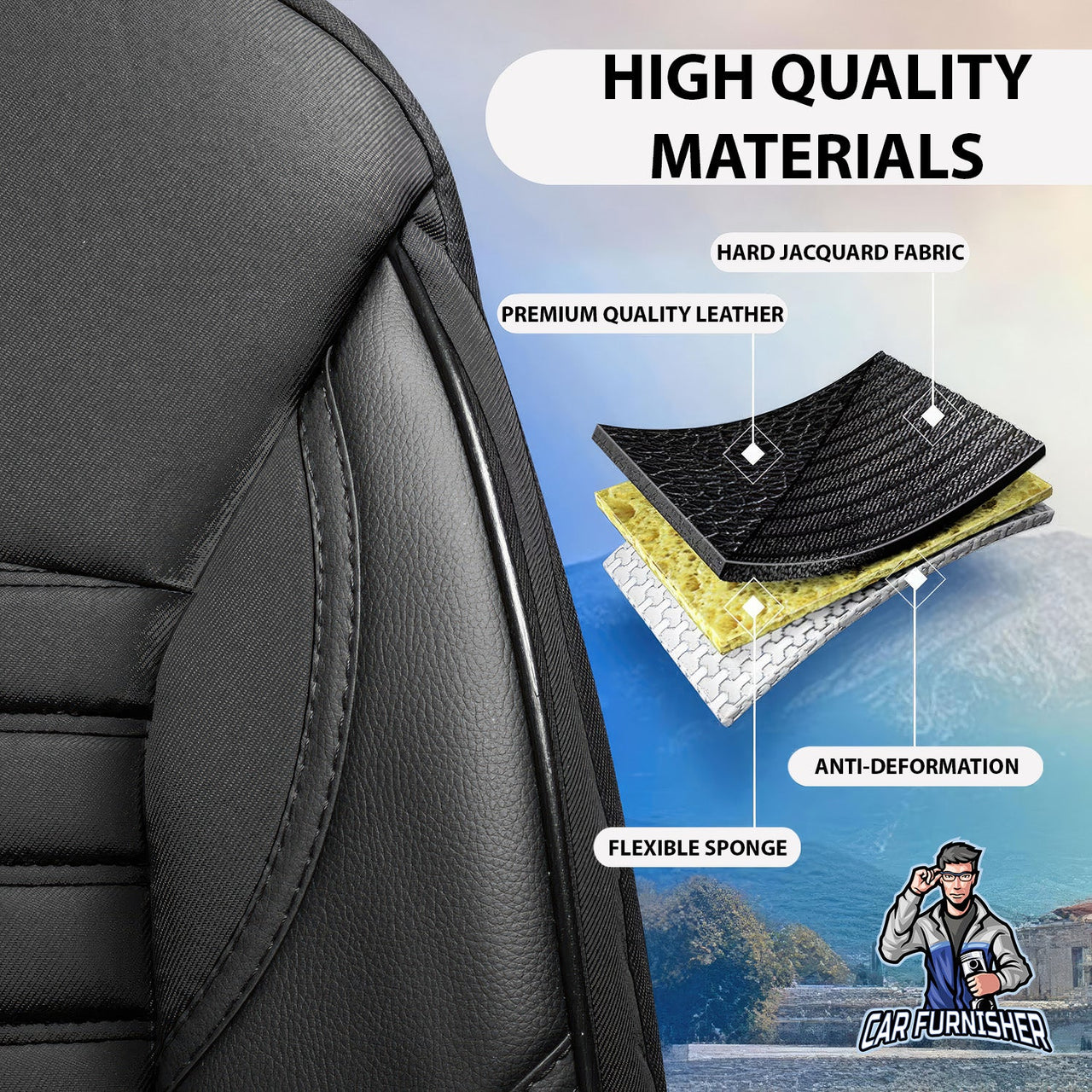 Skoda Fabia Seat Covers Athens Design