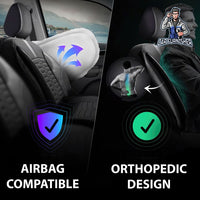 Thumbnail for Skoda Karoq Seat Covers Athens Design