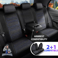 Thumbnail for Fiat Egea Seat Covers Atlanta Linen Fabric Design
