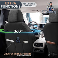 Thumbnail for Volvo C40 Seat Covers Swan Design