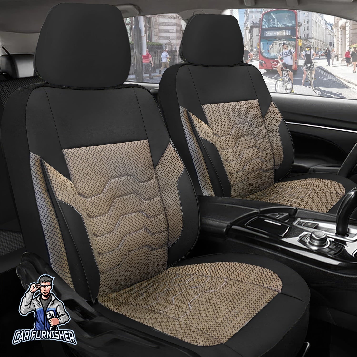 Volkswagen Amarok Seat Covers Baku Jacquard Design Carfurnisher 9145