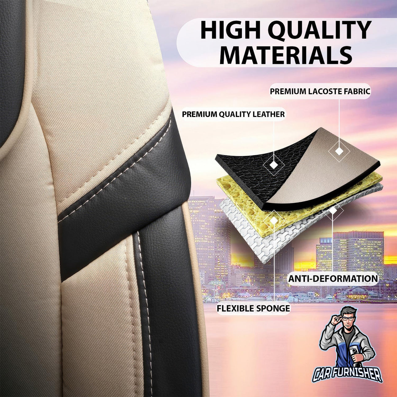 Skoda Kodiaq Seat Covers Cappadocia Design