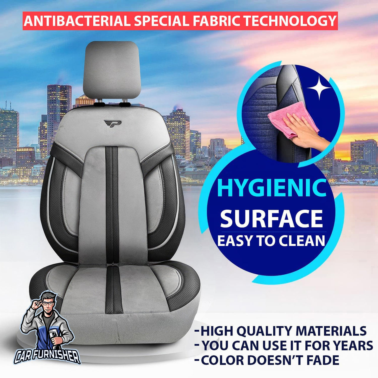 Skoda Yeti Seat Covers Lisbon Design