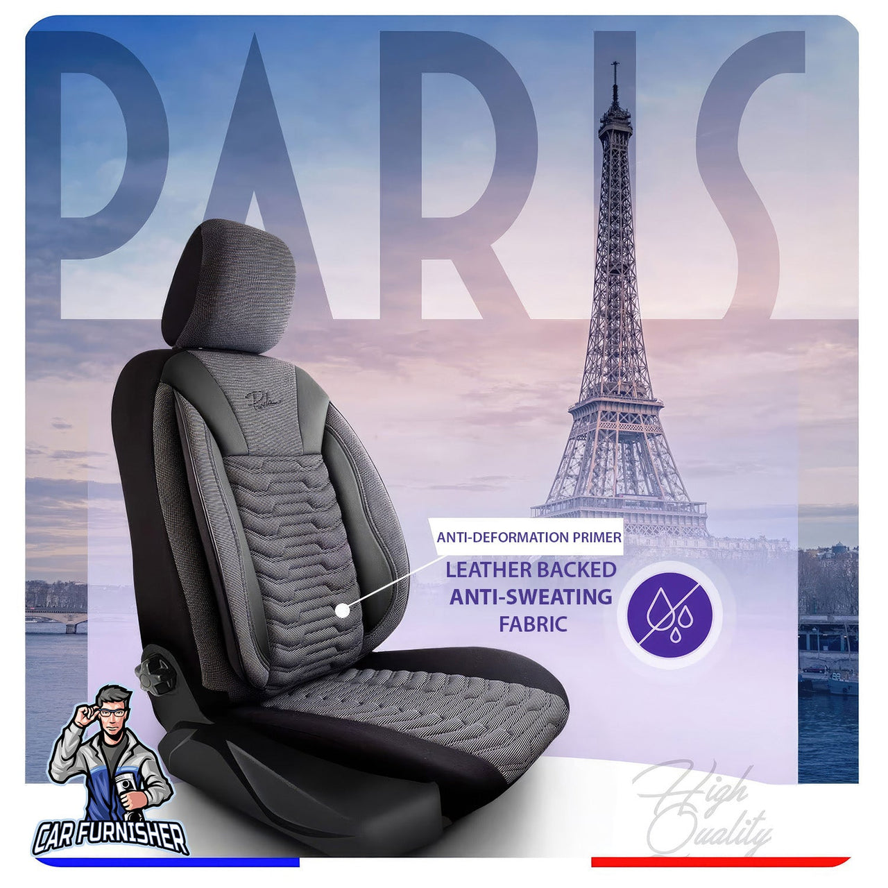 Skoda Scala Seat Covers Paris Design