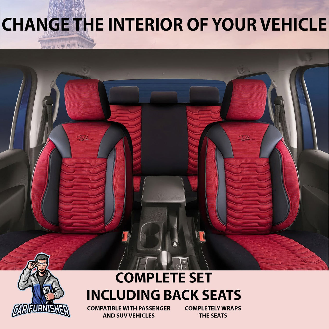 Skoda Fabia Seat Covers Paris Design