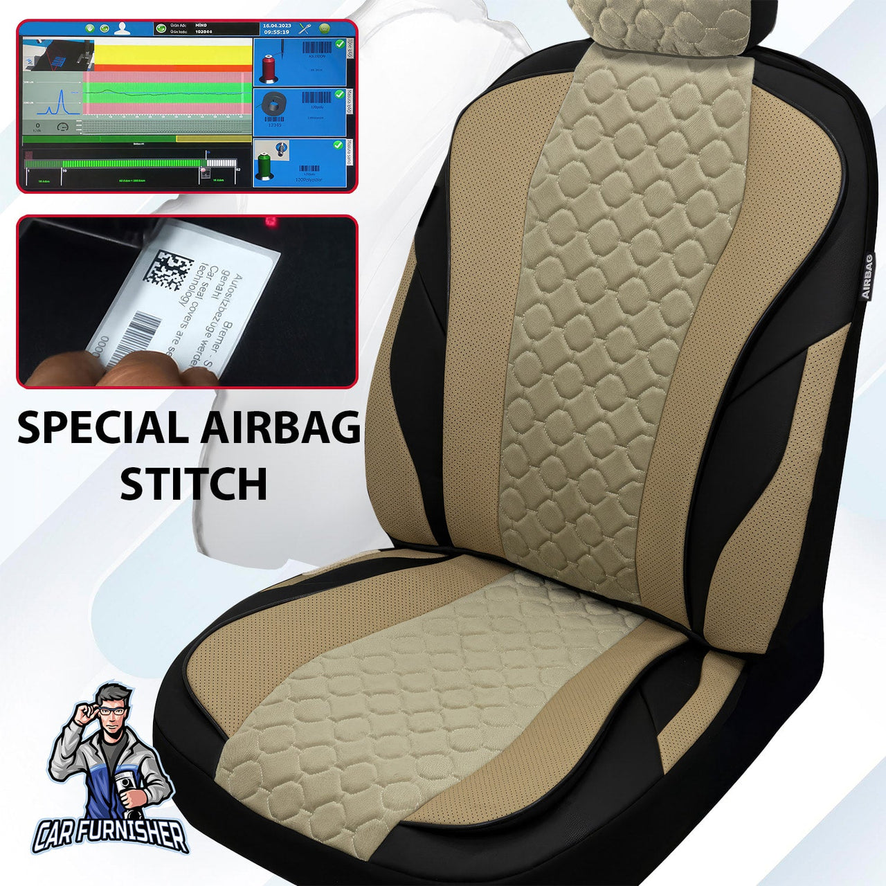 Skoda Rapid Seat Covers VIP Design