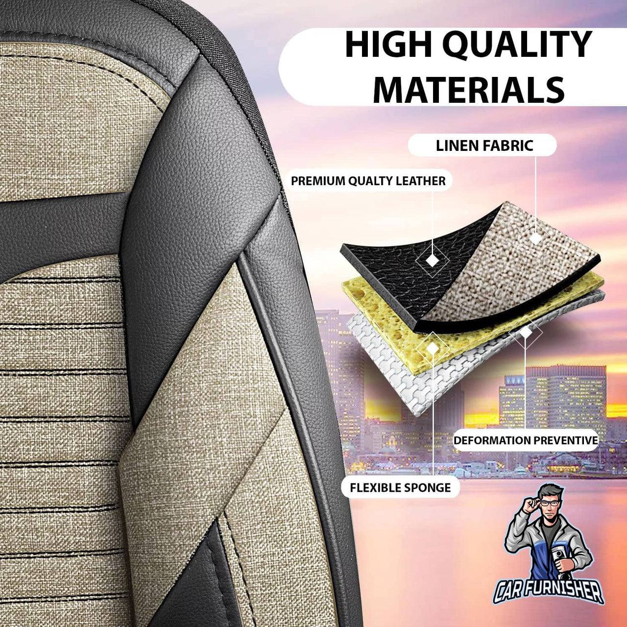 Skoda Fabia Seat Covers Boston Design