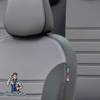 Thumbnail for Ford Fusion Seat Covers Paris Leather & Jacquard Design