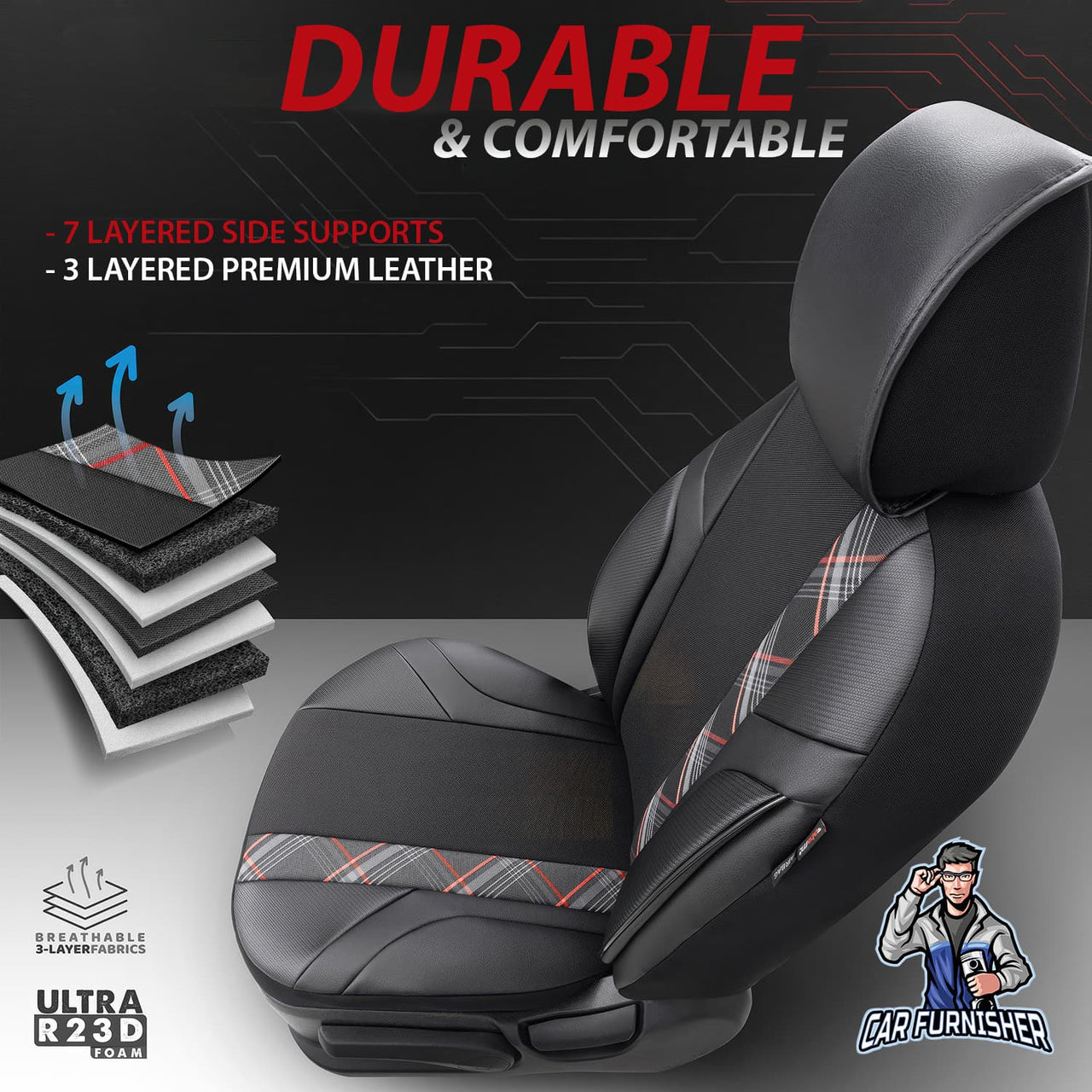 Skoda Karoq Seat Covers Horizon Design