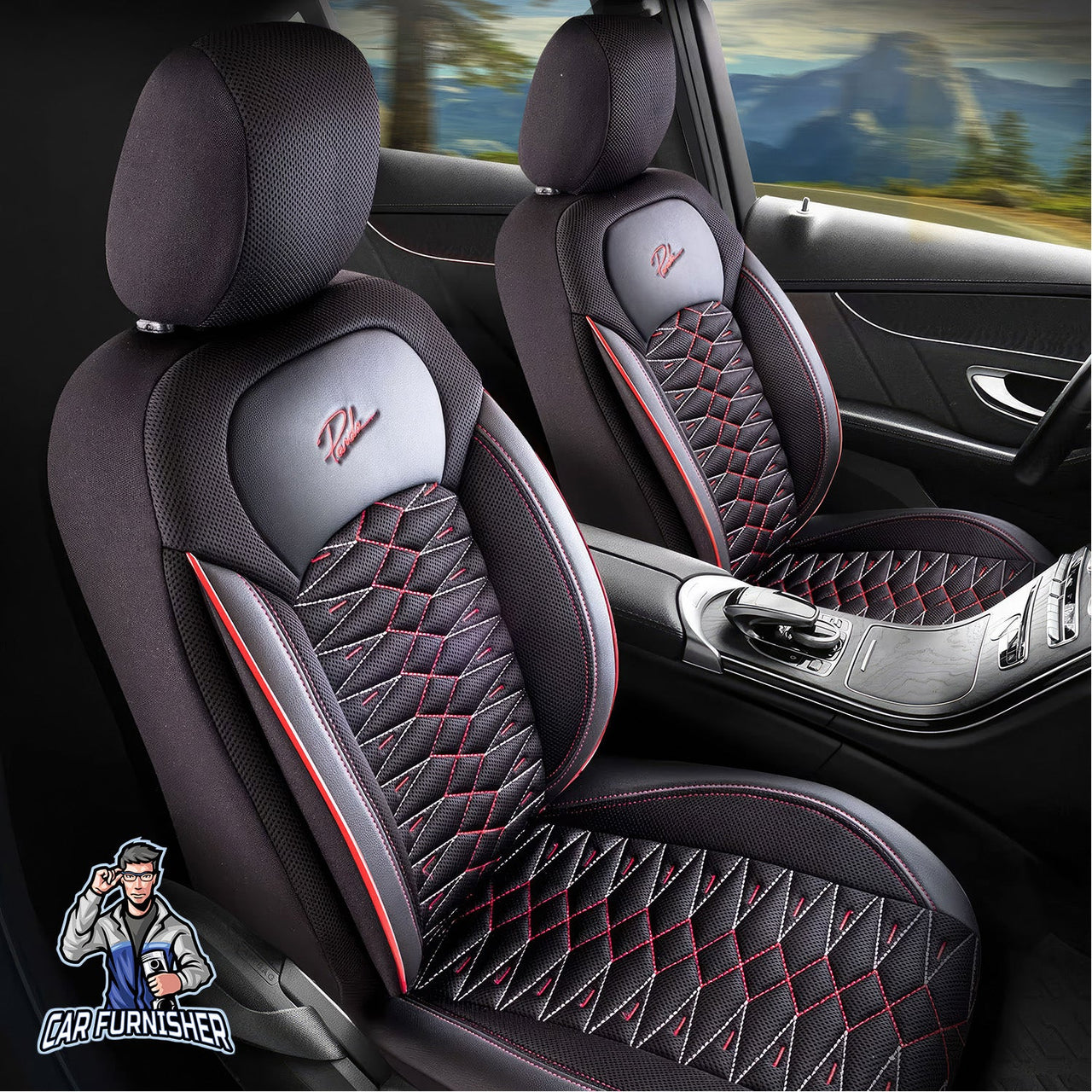 Skoda Kamiq Seat Covers Madrid Design
