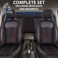 Thumbnail for Skoda Karoq Seat Covers Madrid Design