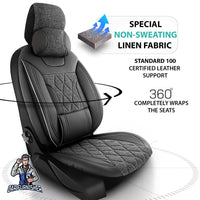 Thumbnail for Tesla Model Y Seat Covers Marmaris Design