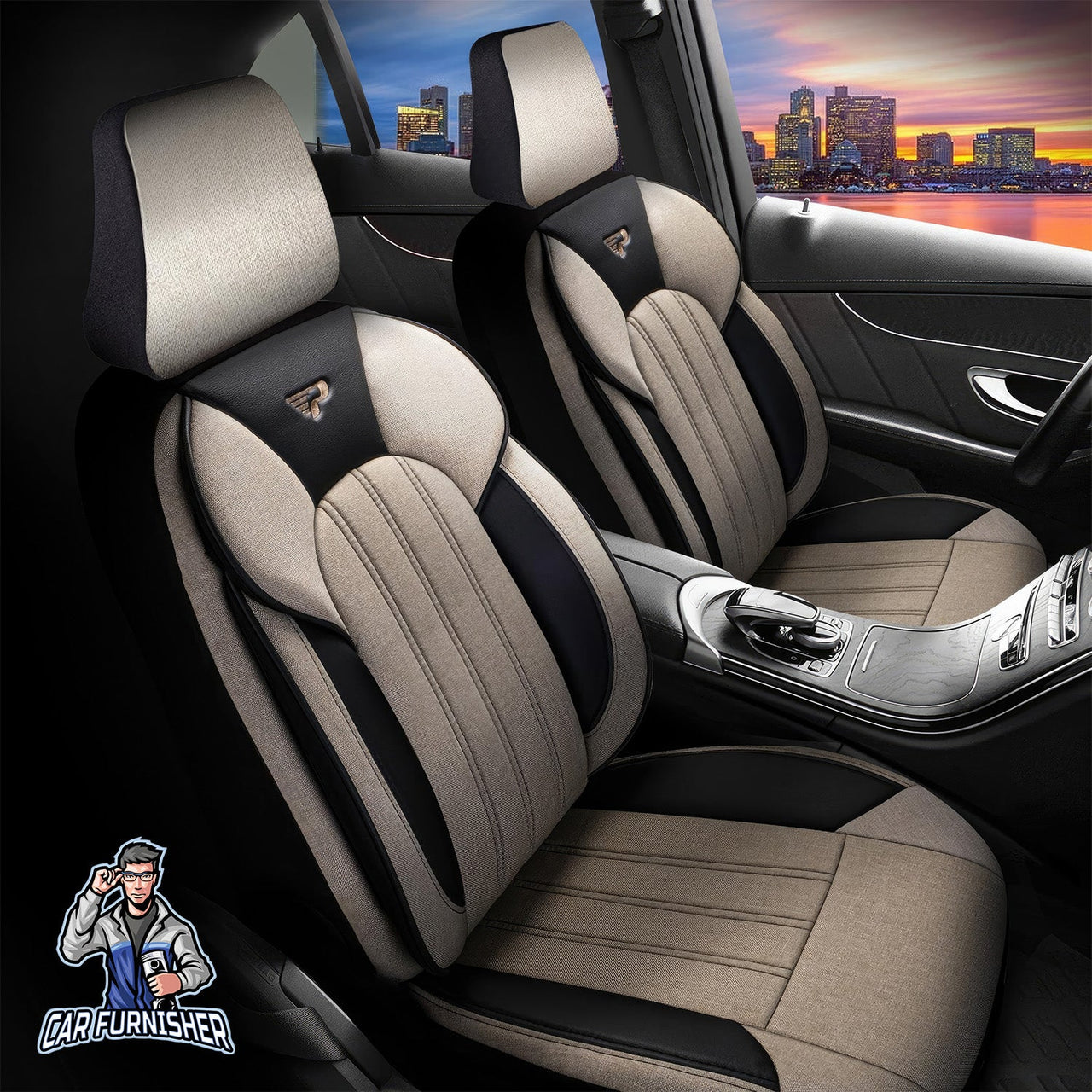 Tesla Model Y Seat Covers Marseille Design