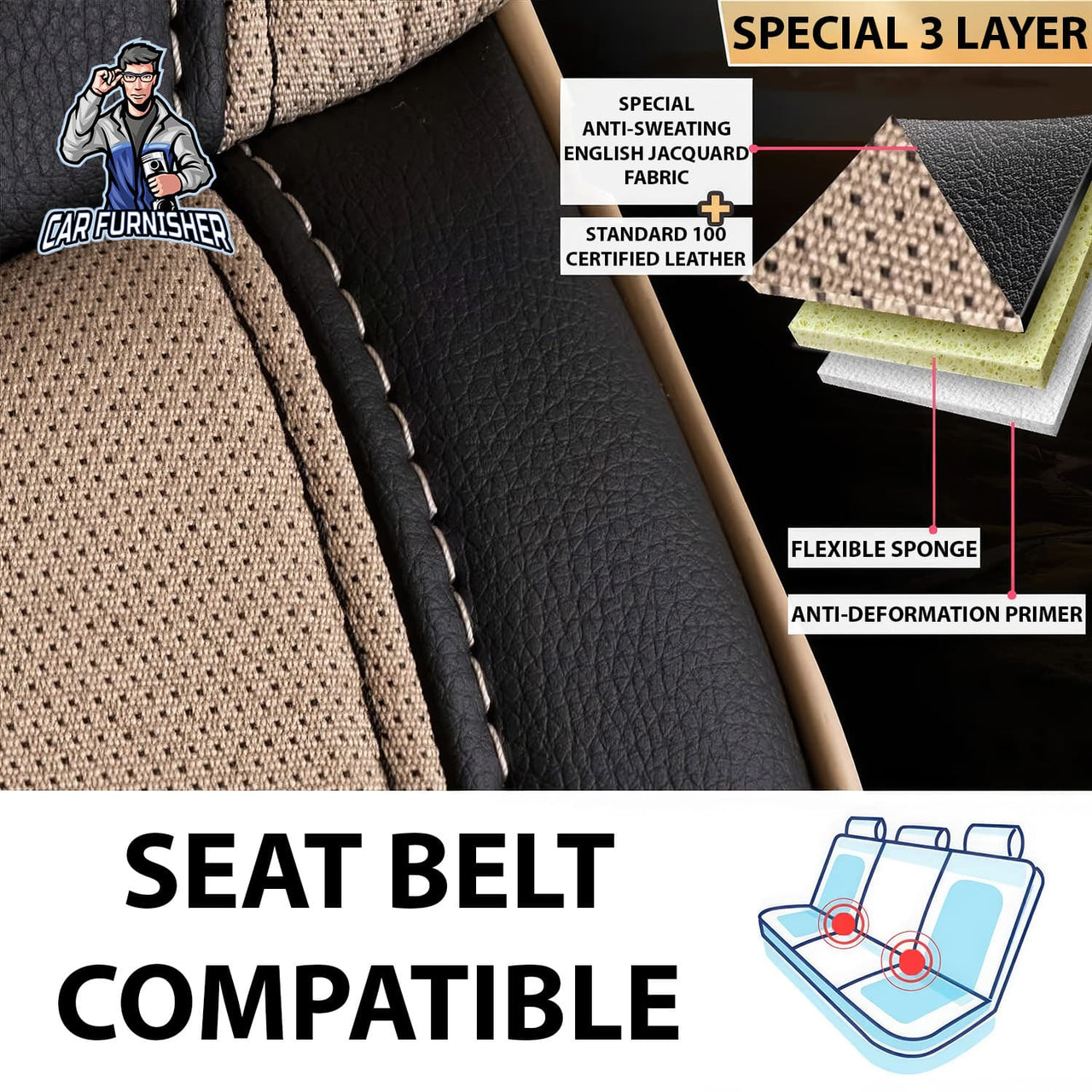 Skoda Karoq Seat Covers Nepal Design
