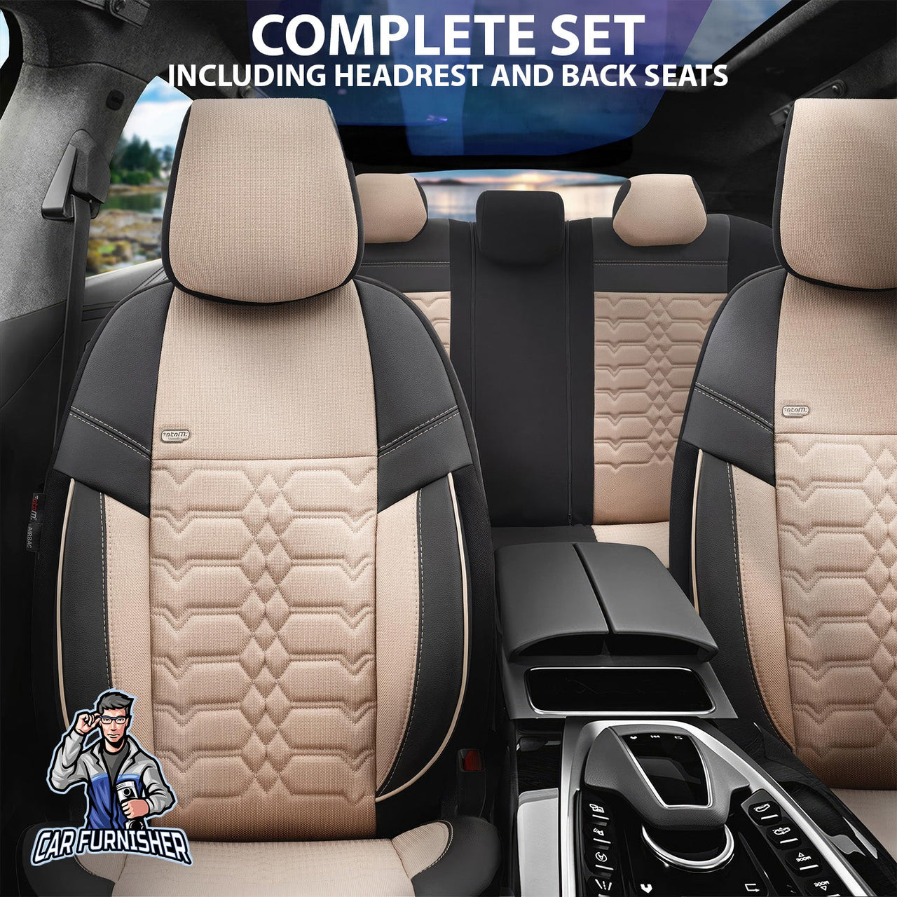 Tesla Model 3 Seat Covers Elegance Design