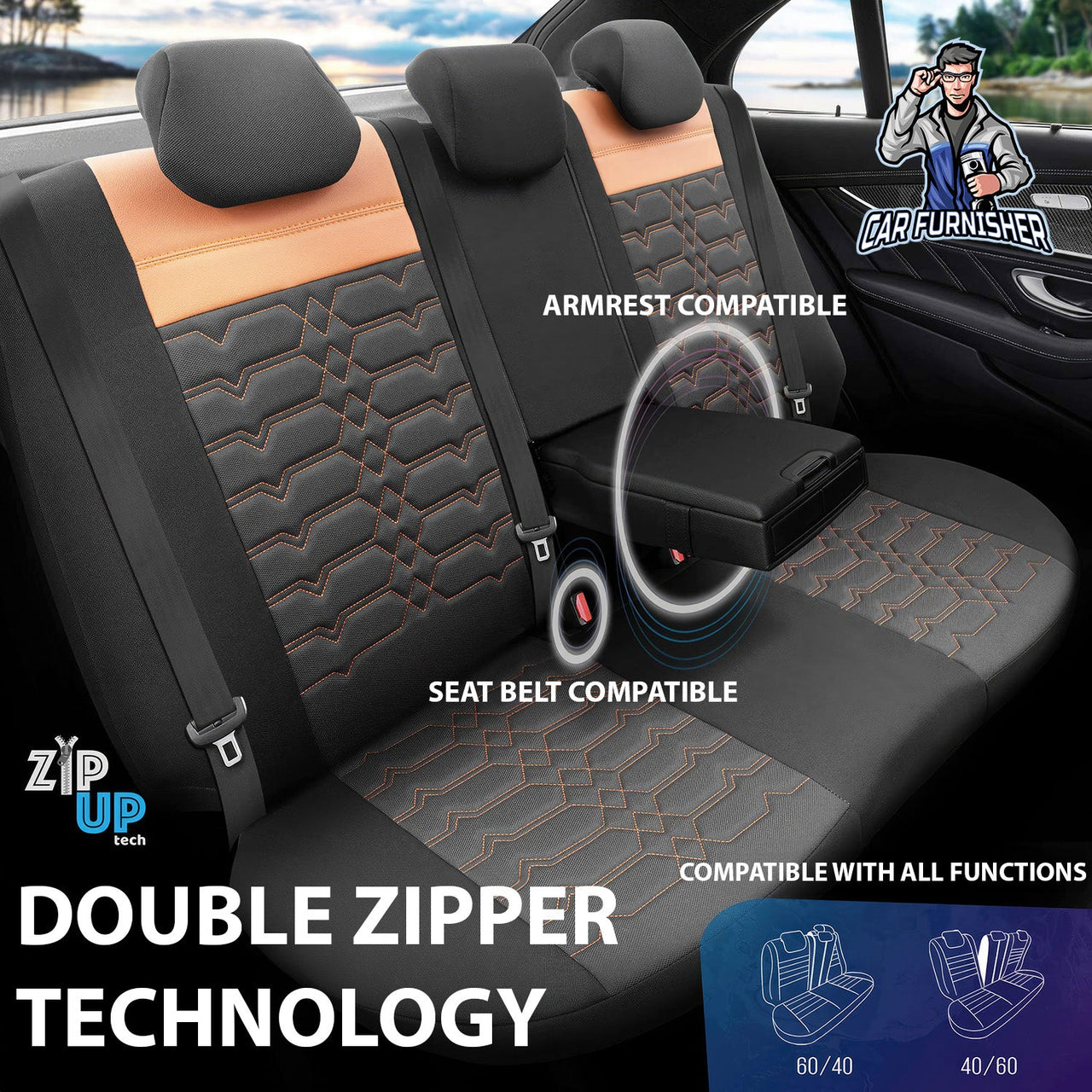Skoda Kodiaq Seat Covers Elegance Design
