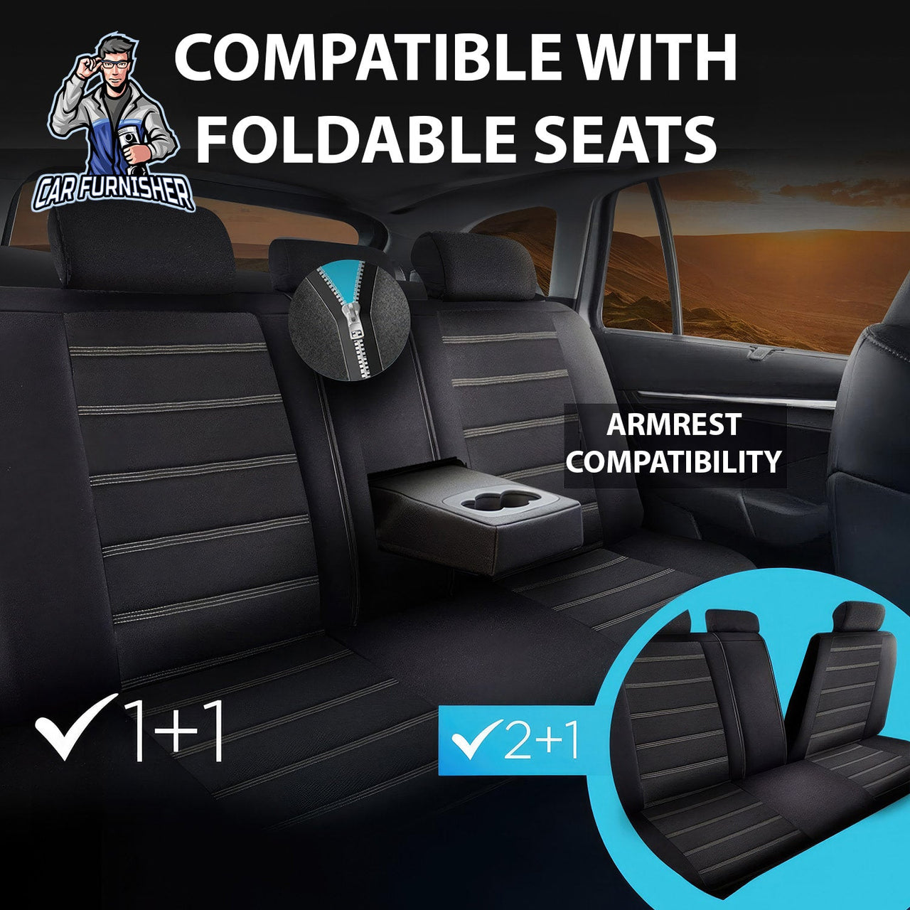 Skoda Kamiq Seat Covers Special Design
