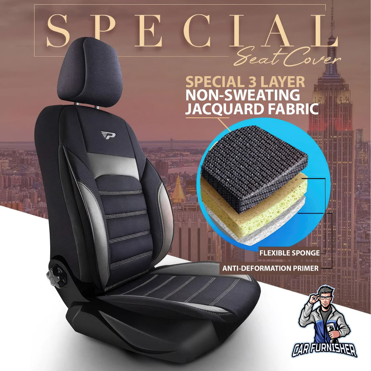 Volvo C40 Seat Covers Special Design