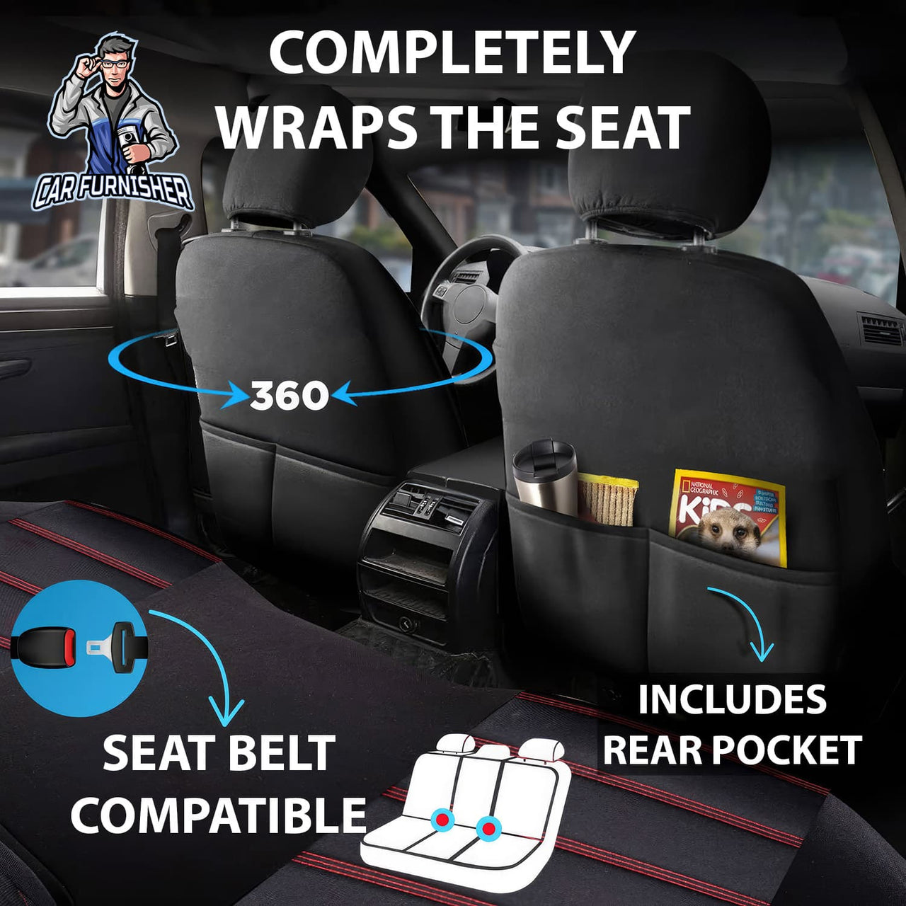 Skoda Kodiaq Seat Covers Special Design