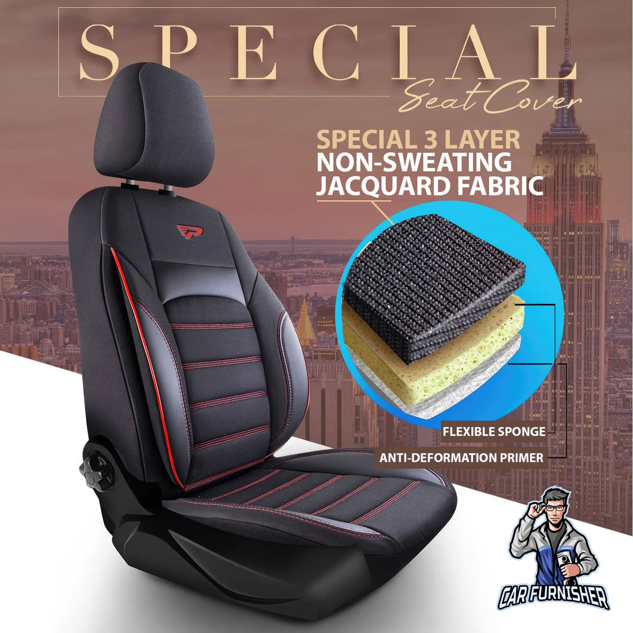 Volvo S80 Seat Covers Special Design