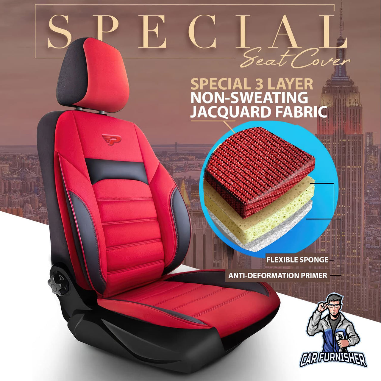Tesla Model 3 Seat Covers Special Design