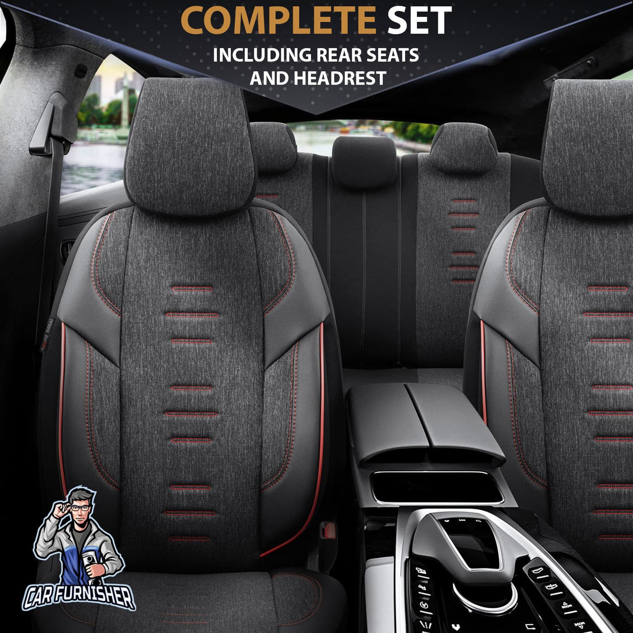 Skoda Rapid Seat Covers Throne Design