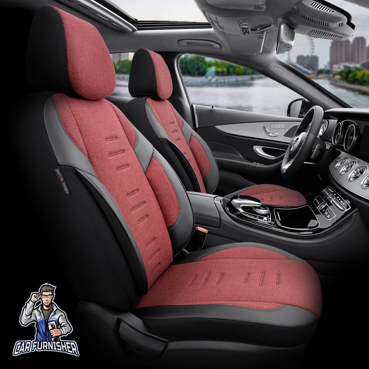 Volvo C40 Seat Covers Throne Design