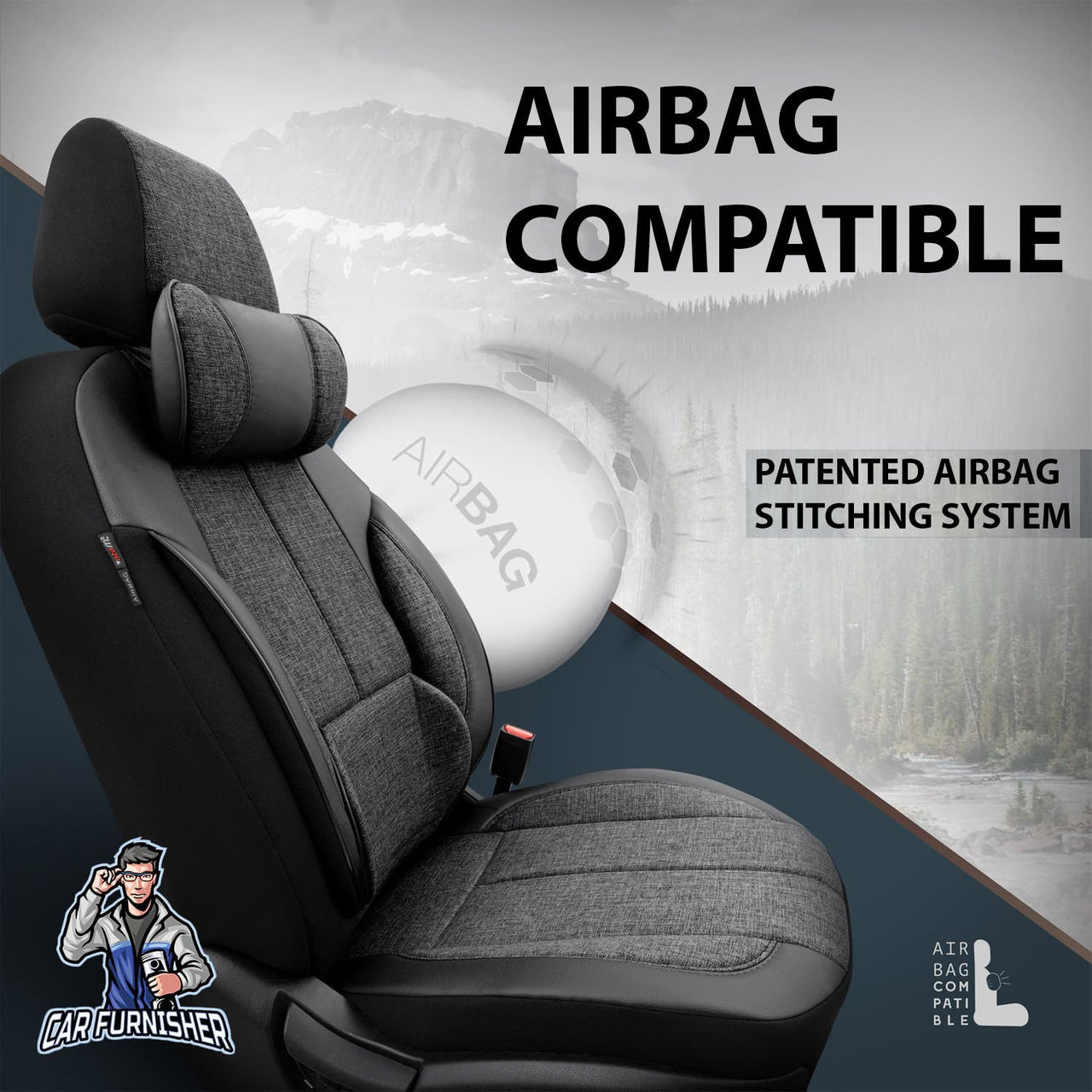 Volvo S80 Seat Covers Voyager Design