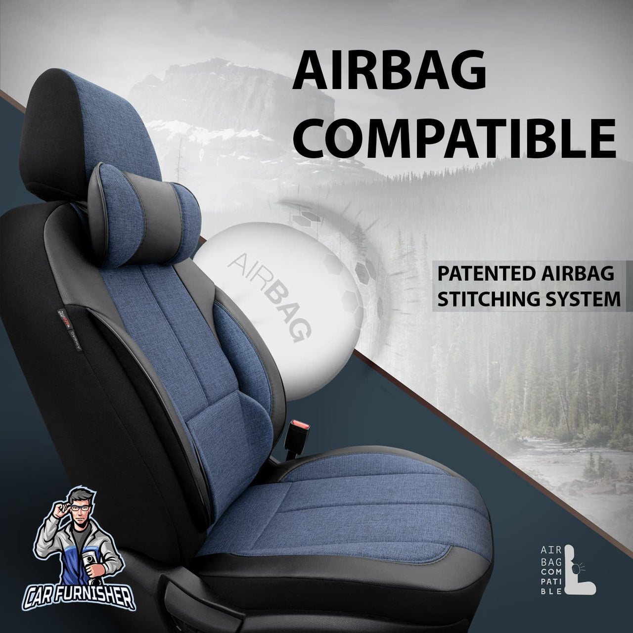 Skoda Karoq Seat Covers Voyager Design