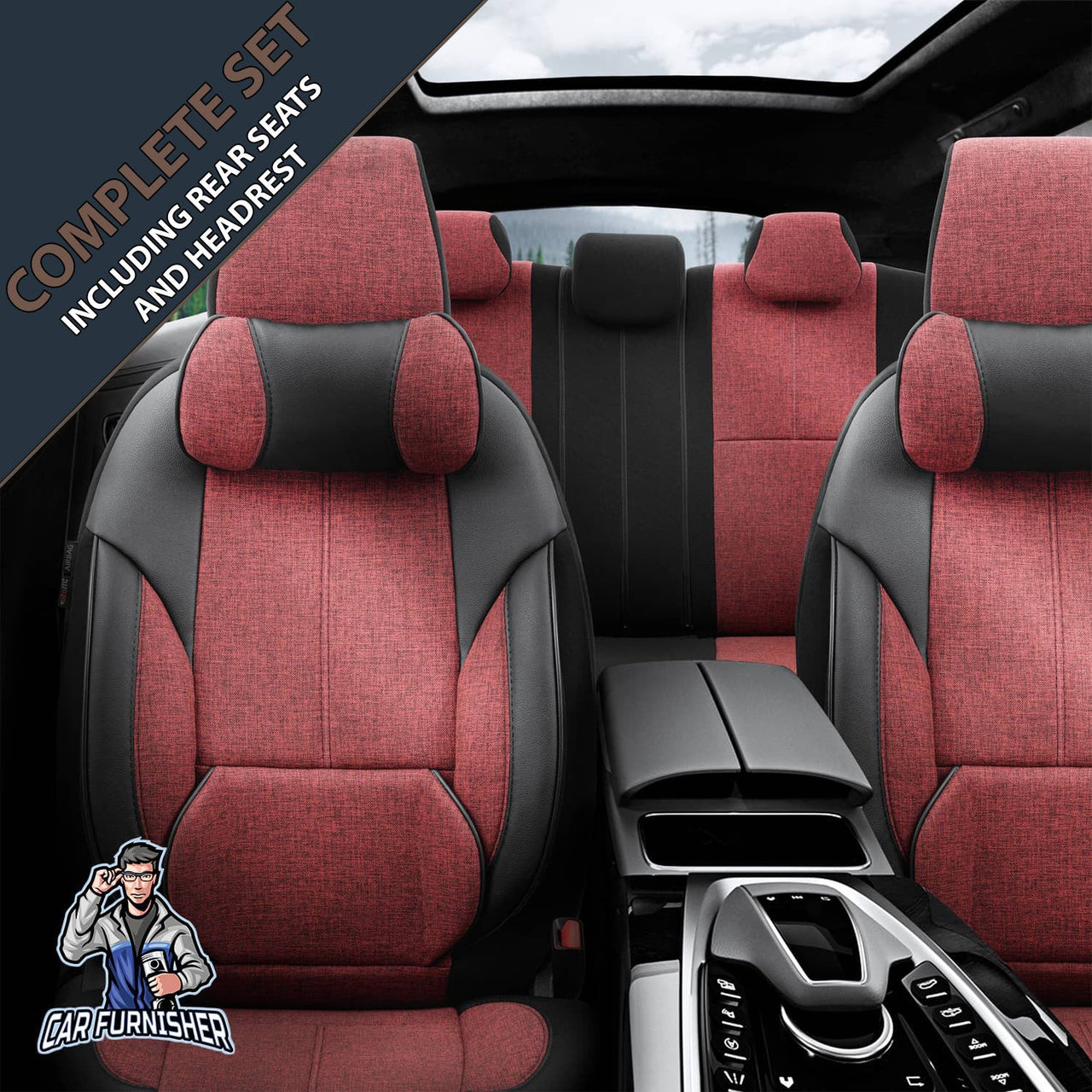 Skoda Karoq Seat Covers Voyager Design