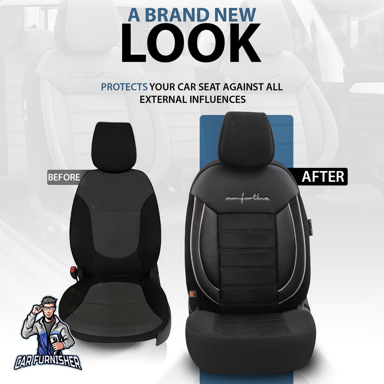 Skoda Rapid Seat Covers Comfortline Design