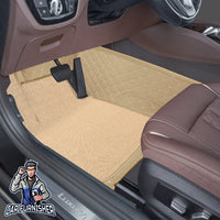 Thumbnail for Volkswagen Sharan Mats - 8D Custom Fit Full Floor Coverage Leather & Rug