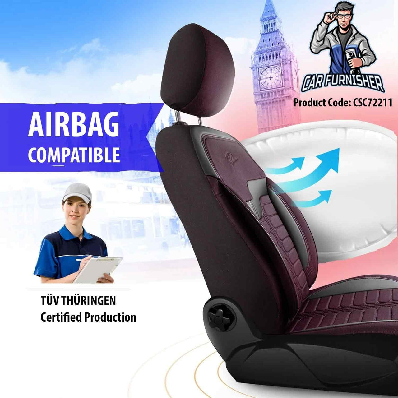 Skoda Kodiaq Seat Covers London Design