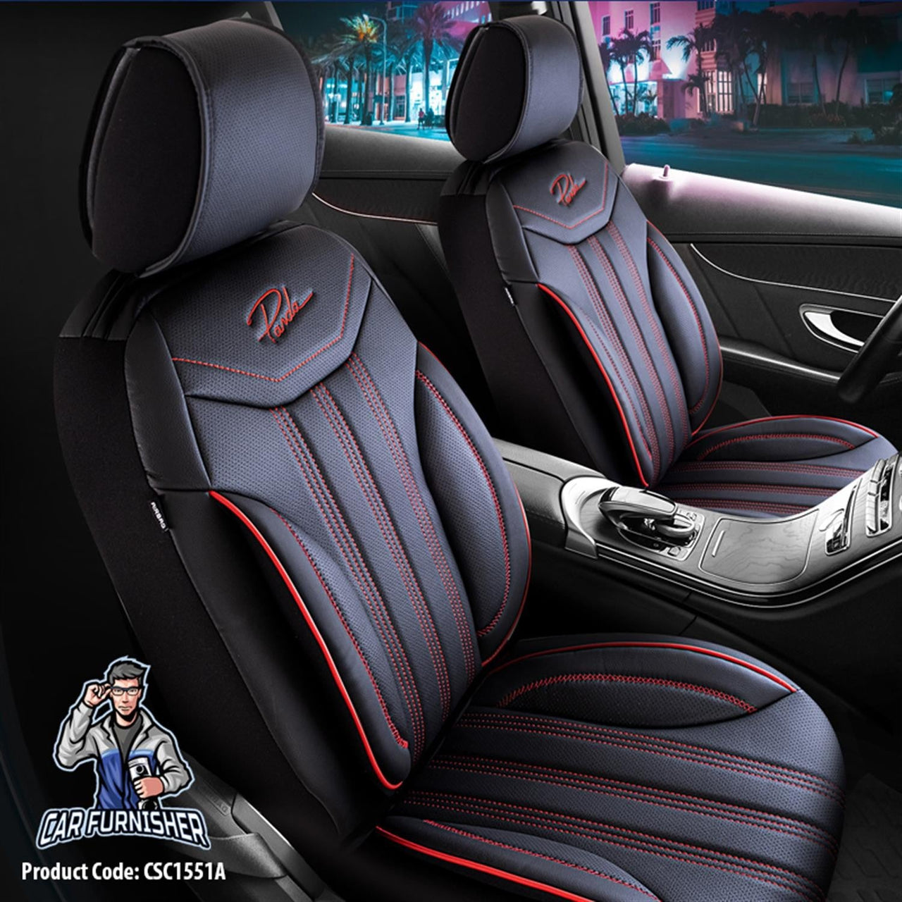 Volvo C40 Seat Covers Miami Design