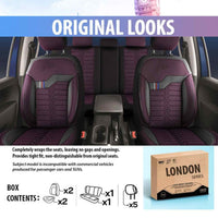 Thumbnail for Fiat Idea Seat Covers London Design