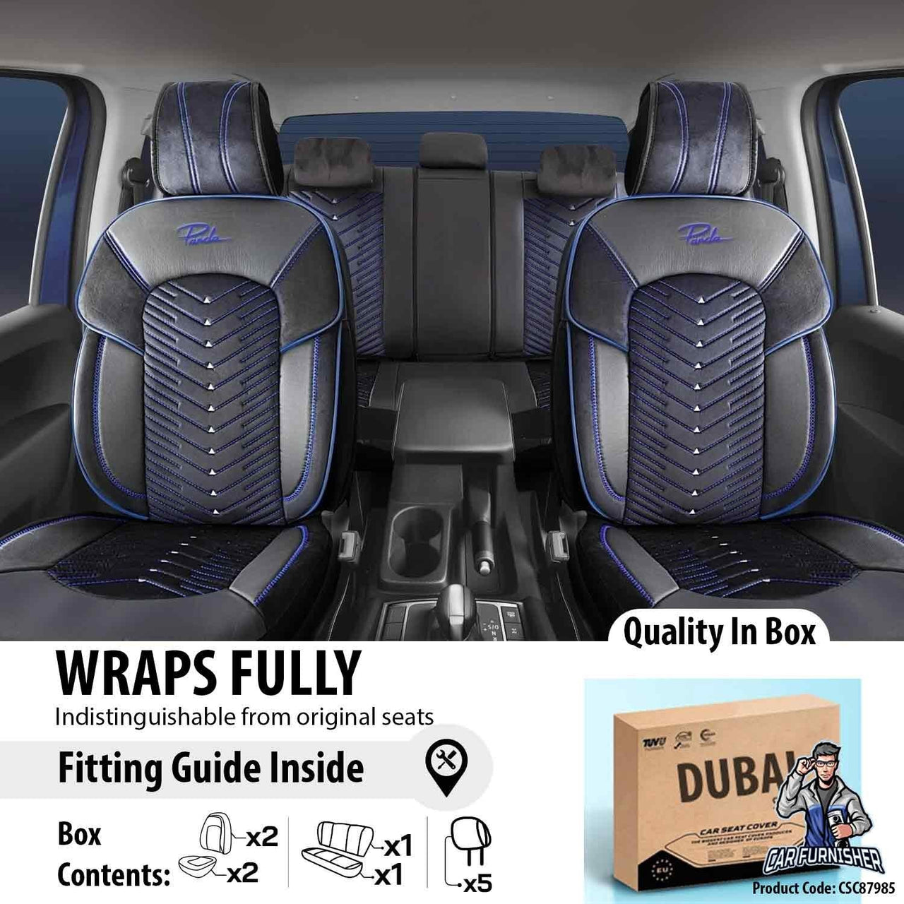 Hyundai Kona Seat Covers Dubai Design