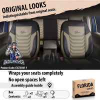 Thumbnail for Tesla Model 3 Seat Covers Florida Design