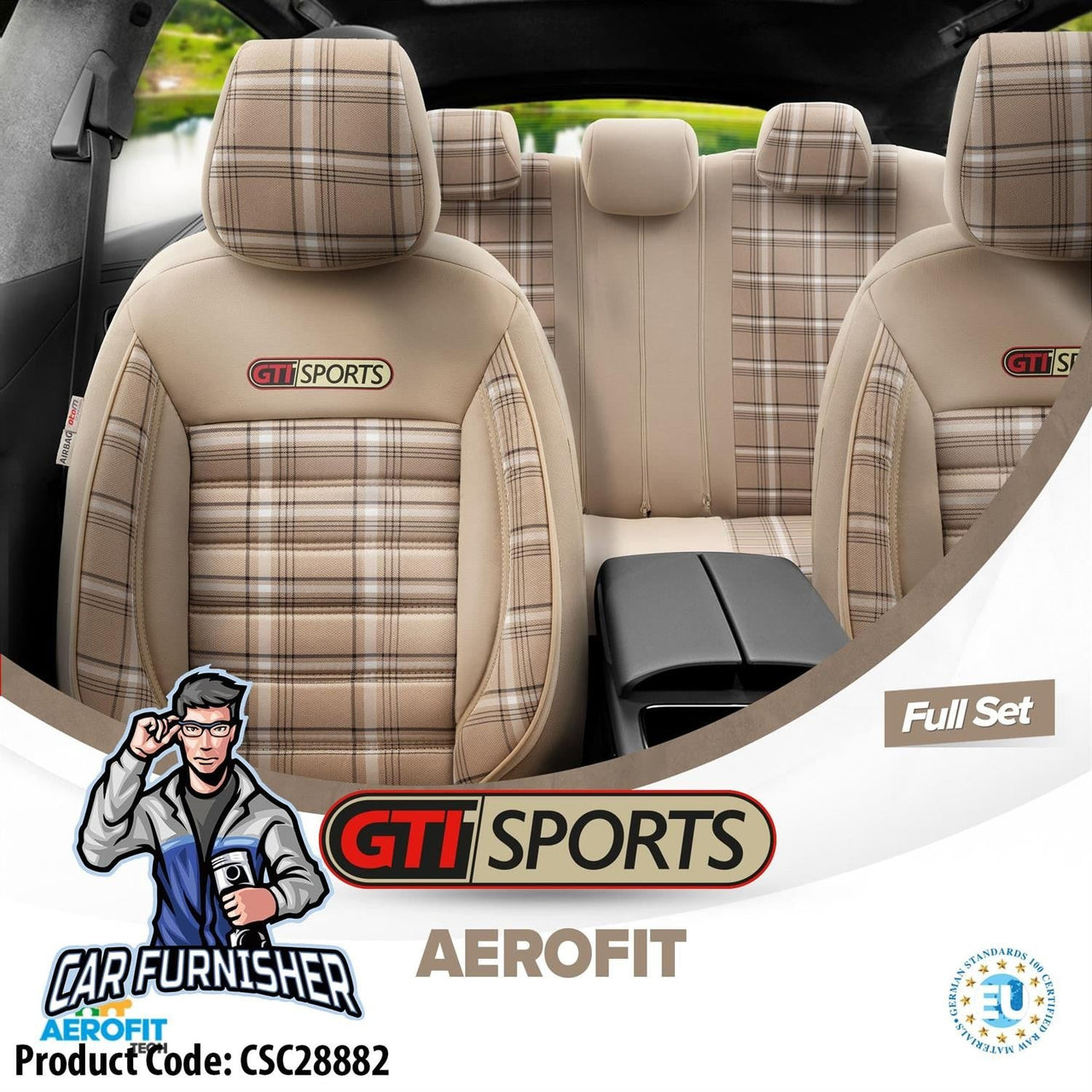Volvo C40 Seat Covers GTI Sports Design