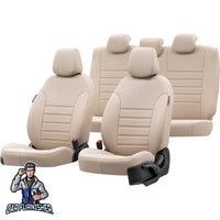 Thumbnail for Jeep Compass Seat Covers Istanbul Leather Design