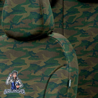 Thumbnail for Jeep Compass Seat Covers Camouflage Waterproof Design