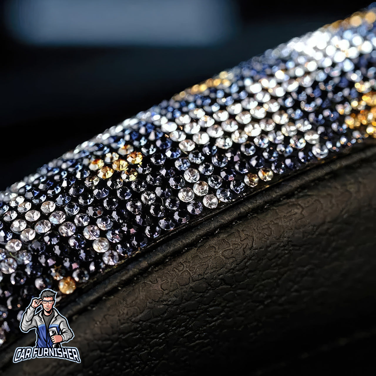 Sparkling Luxury Bling Steering Wheel Cover | Swarovski Crystals