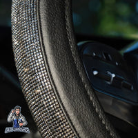 Thumbnail for Sparkling Luxury Bling Steering Wheel Cover | Swarovski Crystals