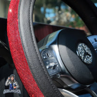 Thumbnail for Sparkling Luxury Bling Steering Wheel Cover | Swarovski Crystals