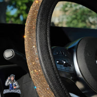 Thumbnail for Sparkling Luxury Bling Steering Wheel Cover | Swarovski Crystals