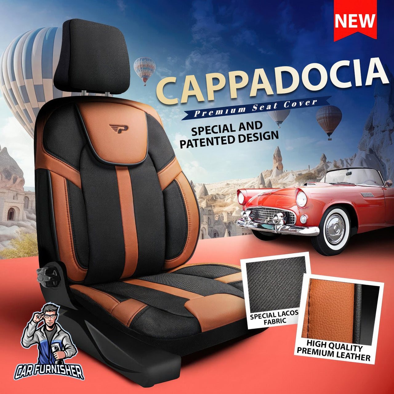 Renault Megane Seat Covers Cappadocia Design