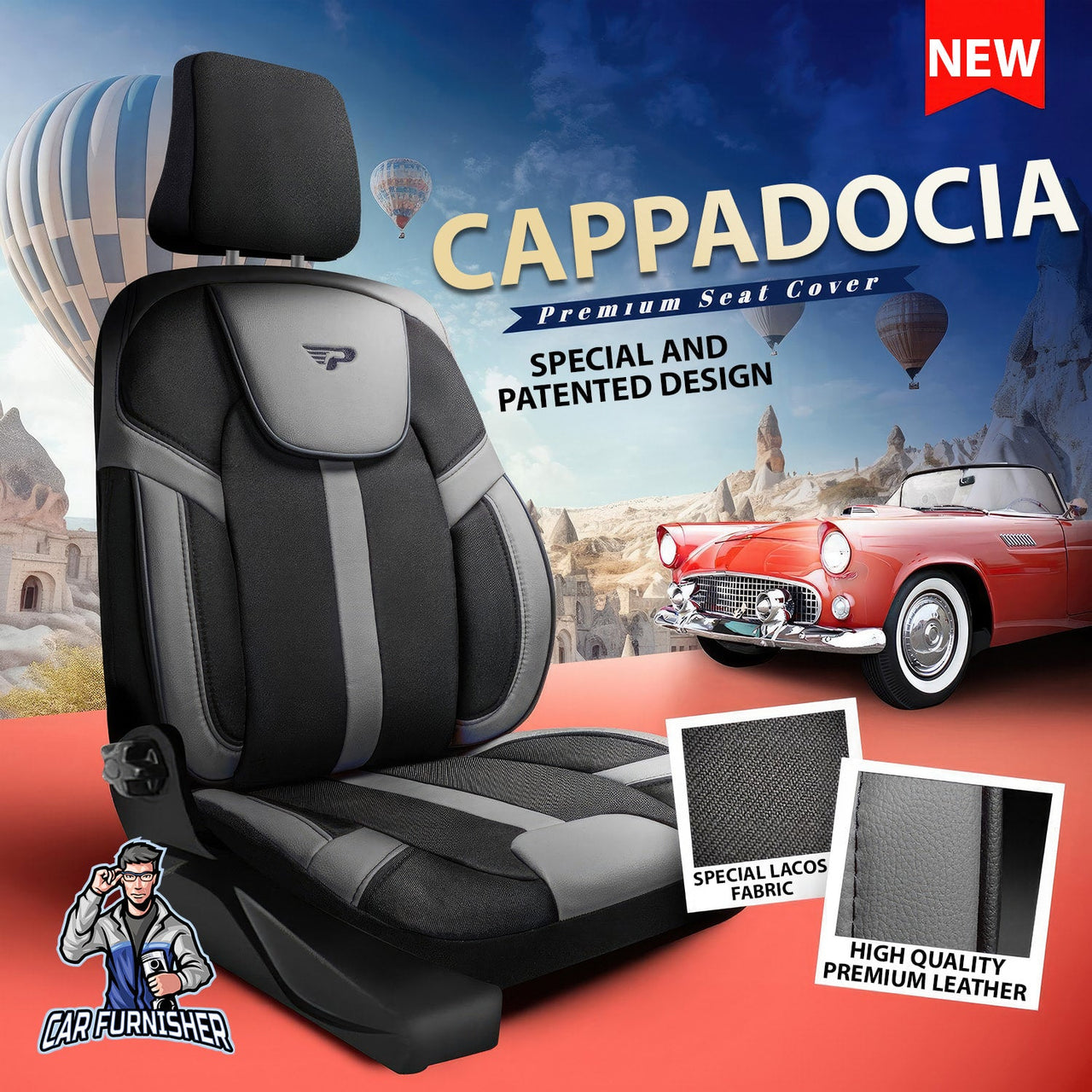 Hyundai Amica Seat Covers Cappadocia Design