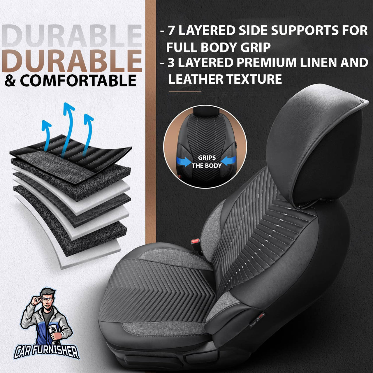 Fiat 600 Seat Covers Advanced Design