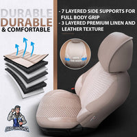 Thumbnail for Nissan Navara Seat Covers Advanced Babyface Design