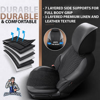 Thumbnail for Car Seat Cover Set - Advanced Babyface Design